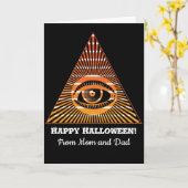 超常的オールシーイングアイオブプロビデンススピリチュアル カード (黄色い花)