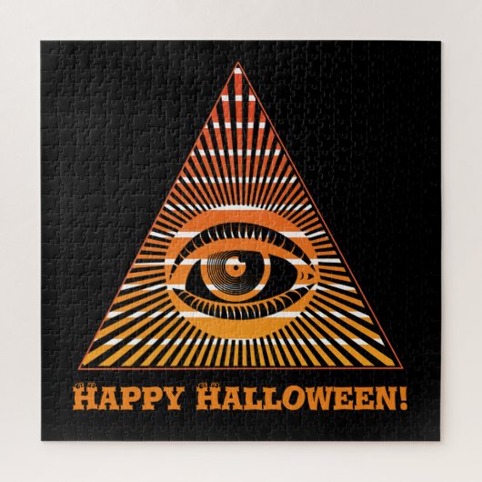 超常的オールシーイングアイオブプロビデンススピリチュアル ジグソーパズル (縦)