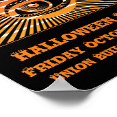 超常的オールシーイングアイオブプロビデンススピリチュアル ポスター (角)