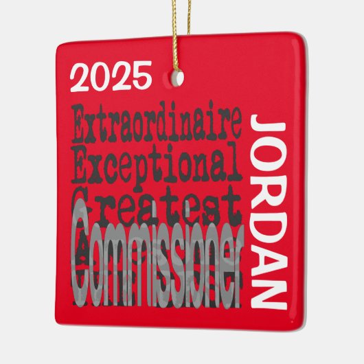 超常総監カスタム督 セラミックオーナメント (左)