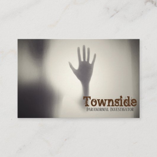 超常調査員名刺 名刺 (正面)