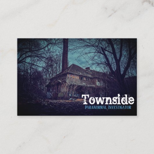 超常調査員名刺 名刺 (正面)