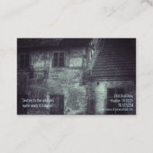 超常調査員幽霊のよく出る名刺 名刺 (裏面)