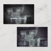 超常調査員幽霊のよく出る名刺 名刺 (正面/裏面)