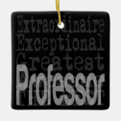 超常連教授 セラミックオーナメント (正面)