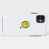 超幸せな顔iphoneケース Case-Mate iPhoneケース (裏面(横))