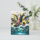 超怒リアルなバナナタコ ポストカード (スタンド正面)