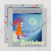 超手腕誕生日女 シーズンカード (正面/裏面)