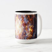 超新星へと進化する星 ツートーンマグカップ (正面右)