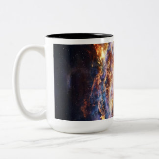 超新星へと進化する星 ツートーンマグカップ