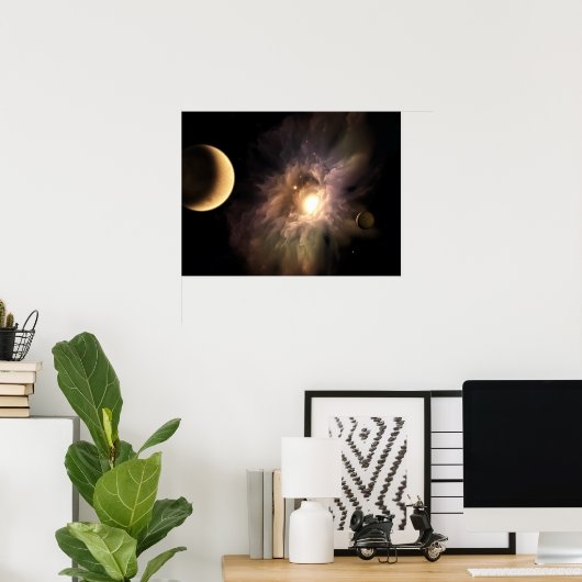 超新星太陽 ポスター (ホームオフィス)