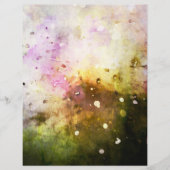 超新星抽象芸術スクラップブック紙 (正面)