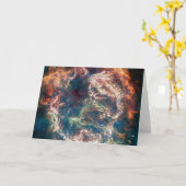 超新星残骸カシオペアA. カード (黄色い花)