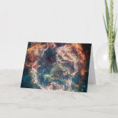 超新星残骸カシオペアA. カード (正面)