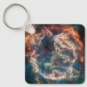 超新星残骸カシオペアA. キーホルダー (正面)