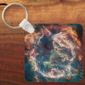 超新星残骸カシオペアA. キーホルダー (正面)