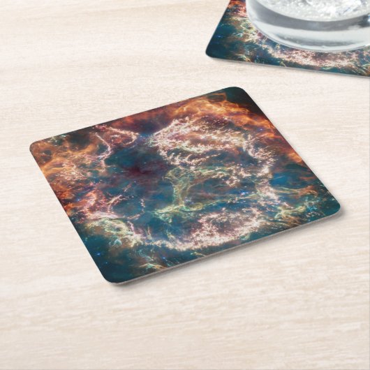 超新星残骸カシオペアA. スクエアペーパーコースター (アングル)