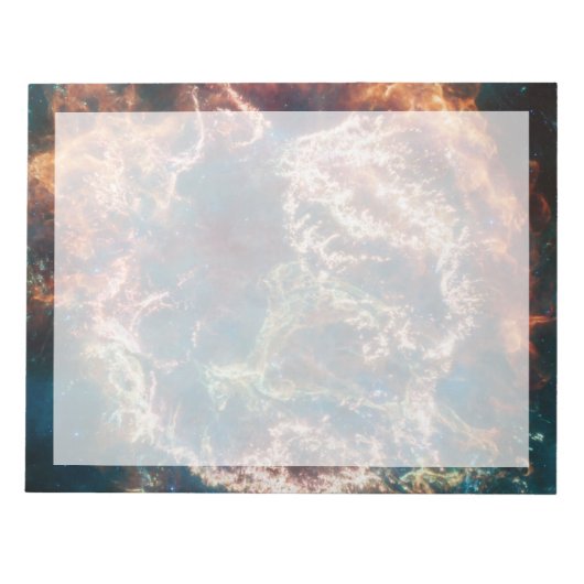 超新星残骸カシオペアA. ノートパッド (正面)