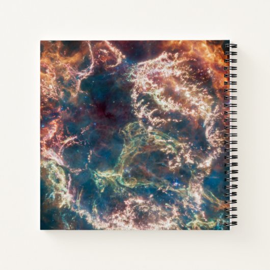 超新星残骸カシオペアA. ノートブック (裏面)