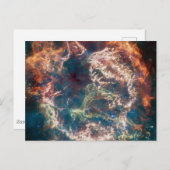 超新星残骸カシオペアA. ポストカード (正面/裏面)