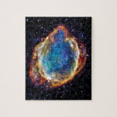 超新星残骸 G299.2-2.9 NASA宇宙写真 ジグソーパズル (縦)