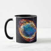 超新星残骸 G299.2-2.9 NASA宇宙写真 マグカップ (左)