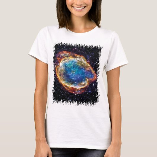 超新星残骸G299.2-2.9 NASA宇宙写真 Tシャツ (正面)