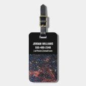 超新星爆発の星の生存者を探す ラゲッジタグ (正面縦)