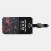 超新星爆発の星の生存者を探す ラゲッジタグ (裏面横)