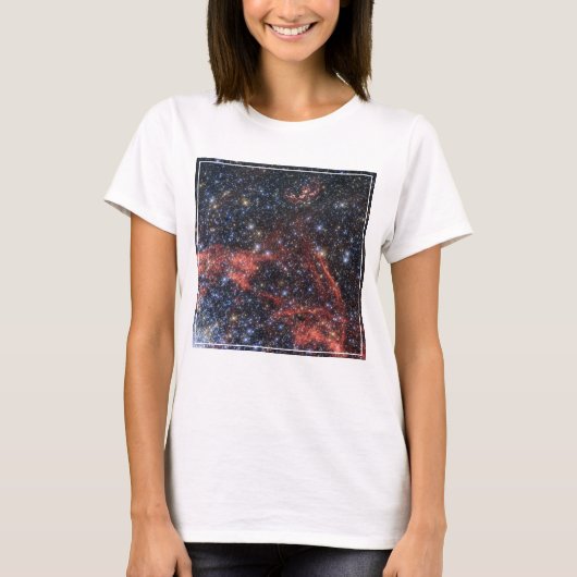 超新星爆発の星の生存者を探す Tシャツ (正面)
