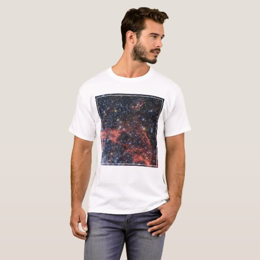 超新星爆発の星の生存者を探す Tシャツ (正面フル)