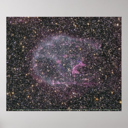 超新星1987A ポスター (正面)