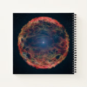 超新星1993jのアーティストの印象。 ノートブック (裏面)