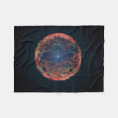 超新星1993jのアーティストの印象。 フリースブランケット (正面(横))