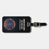 超新星1993jのアーティストの印象。 ラゲッジタグ (正面横)