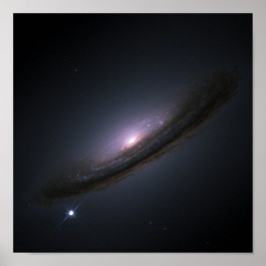 超新星1994Dディスク銀河系NASA ポスター (正面)