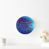 超新星 ラウンド壁時計 (ホーム)