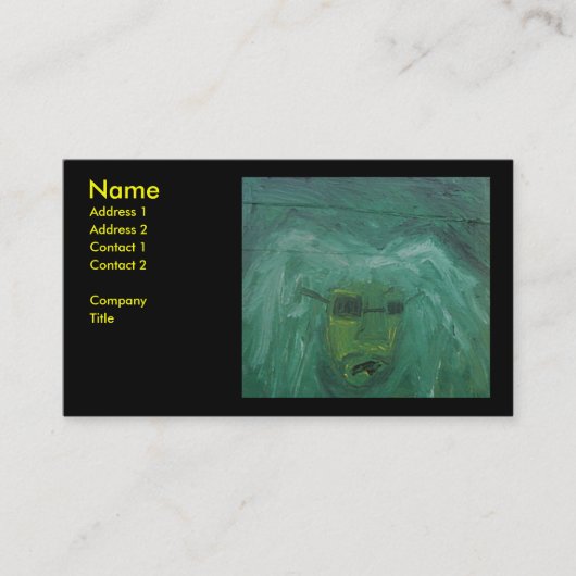 超星を恐れる 名刺 (正面)