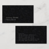 超暗未来型サモダンイバーブラック 名刺 (正面/裏面)