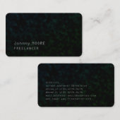 超暗未来型サモダンイバーブラック 名刺 (正面/裏面)