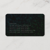 超暗未来型サモダンイバーブラック 名刺 (裏面)