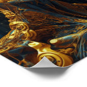 超最大主義フル体抽象芸術アートプリント ポスター (角)