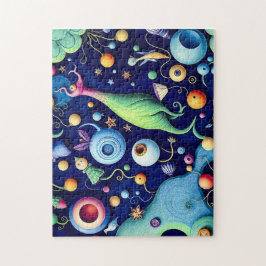 超本物お洒落の生き物 – カラフルファンタジー・アート ジグソーパズル