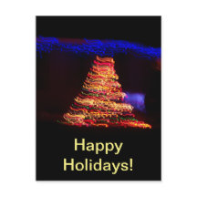 超本物のクリスマスツリーのライト