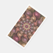 超本物の光沢のある花のモダン抽象芸術フラクタル・アート (コーナー)