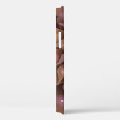 超本物の光沢のある花のモダン抽象芸術フラクタル・アート Case-Mate iPhoneケース (裏面 / 右)