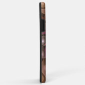 超本物の光沢のある花のモダン抽象芸術フラクタル・アート Case-Mate iPhoneケース (裏面/右)