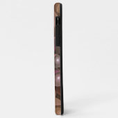 超本物の光沢のある花のモダン抽象芸術フラクタル・アート Case-Mate iPhoneケース (裏面/左)