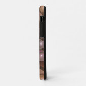 超本物の光沢のある花のモダン抽象芸術フラクタル・アート Case-Mate iPhoneケース (裏面/左)