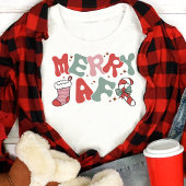 超楽しいレトロクリスマス トライブレンドＴシャツ